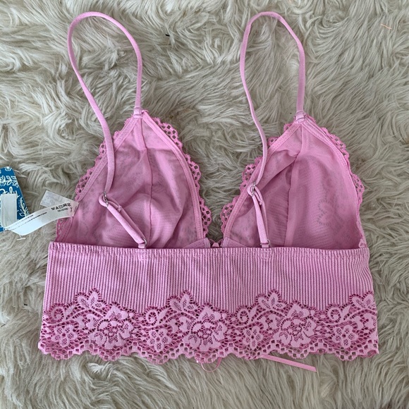 SOLD ❌ NEW free people Caroline bralette XS lilac - Picture 4 of 4